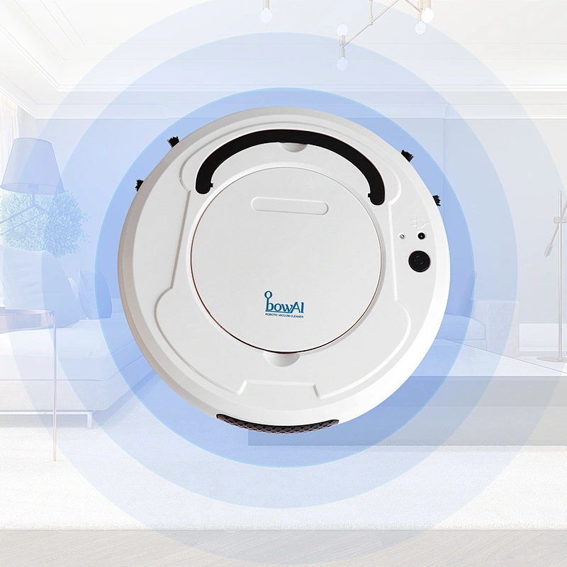 E.LUO Robot Vacuum Cleaner Sweeping and Mopping Robotic Vacuum Cleaning Dust and Pet Hair, Strong Suction