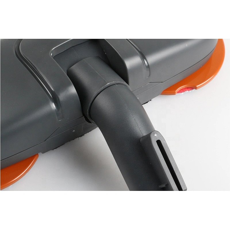 Vacuum Cleaner Parts  Inner Diameter 32mm Gray Fiber Cloth Floor Cleaning Dusting Brush