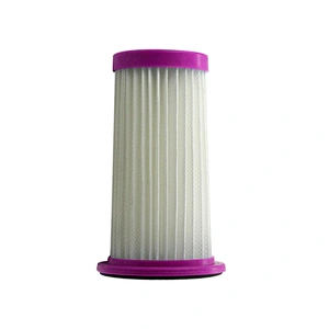 FC 82 Series Vacuum Cleaner Parts High Efficient Round White Air Hepa Filter 55*129mm