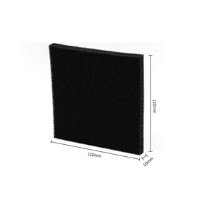 high efficient 1 pcs black filter cotton for vacuum cleaner parts hepa filter and for D-928
