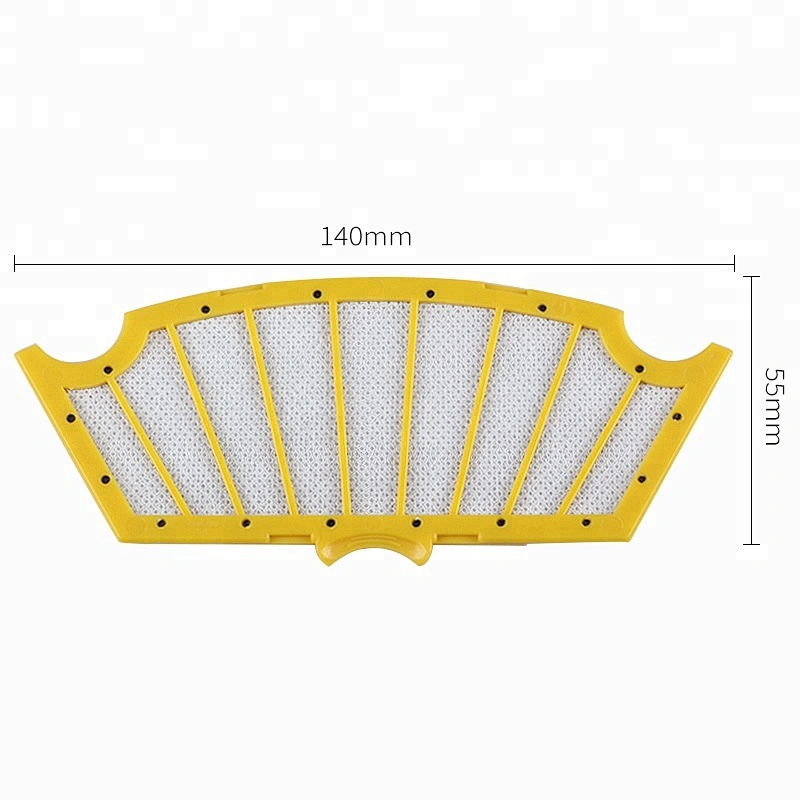 Robot Vacuum Cleaner Filter Yellow HEPA Air Filter Screen For Industrial With Good Quality