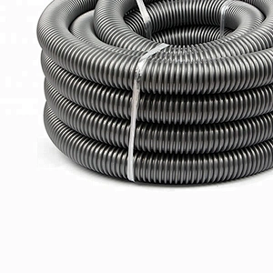Outer 34 Diameter Washed Flexible EVA Vacuum Cleaner Plastic Threaded Hose Tube