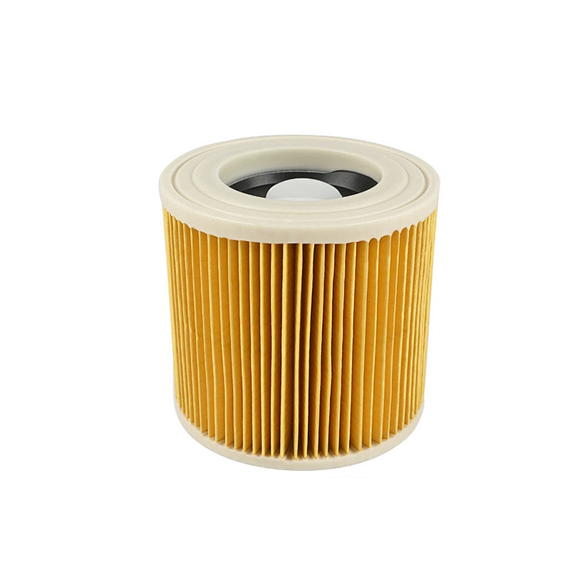 KA Series Vacuum Cleaner Parts Wet/dry  Yellow Hepa Filter 122*115*82mm