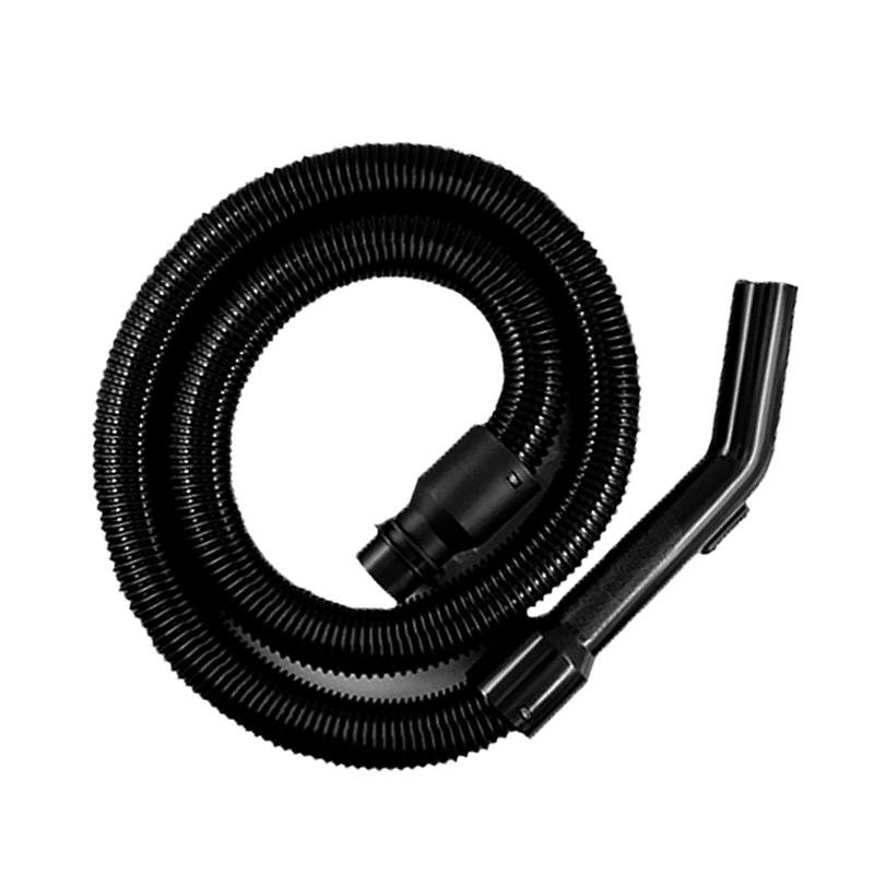 Diameter 35mm Black heat resistant Flexible Hose + black hose connector+handle Of Industrial Vacuum Cleaner MC-CA291 MC-CA293