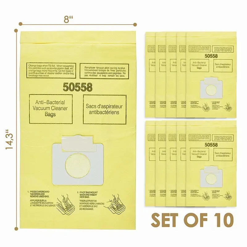 Kenmore Type Q/C 5055 50557 and 50558 Micro Filtration Vacuum Cleaner Bags Replacement Part