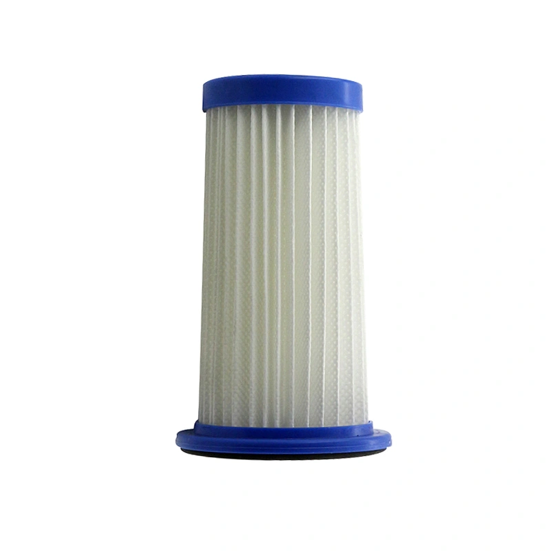 FC 82 Series Vacuum Cleaner Parts High Efficient Round White Air Hepa Filter 55*129mm