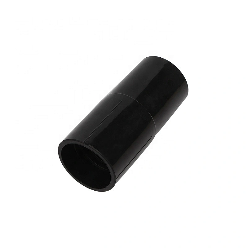 Black Vacuum Cleaner Outer Diameter 38mm ABS Plastic Connector for All Household Industrial Hoses