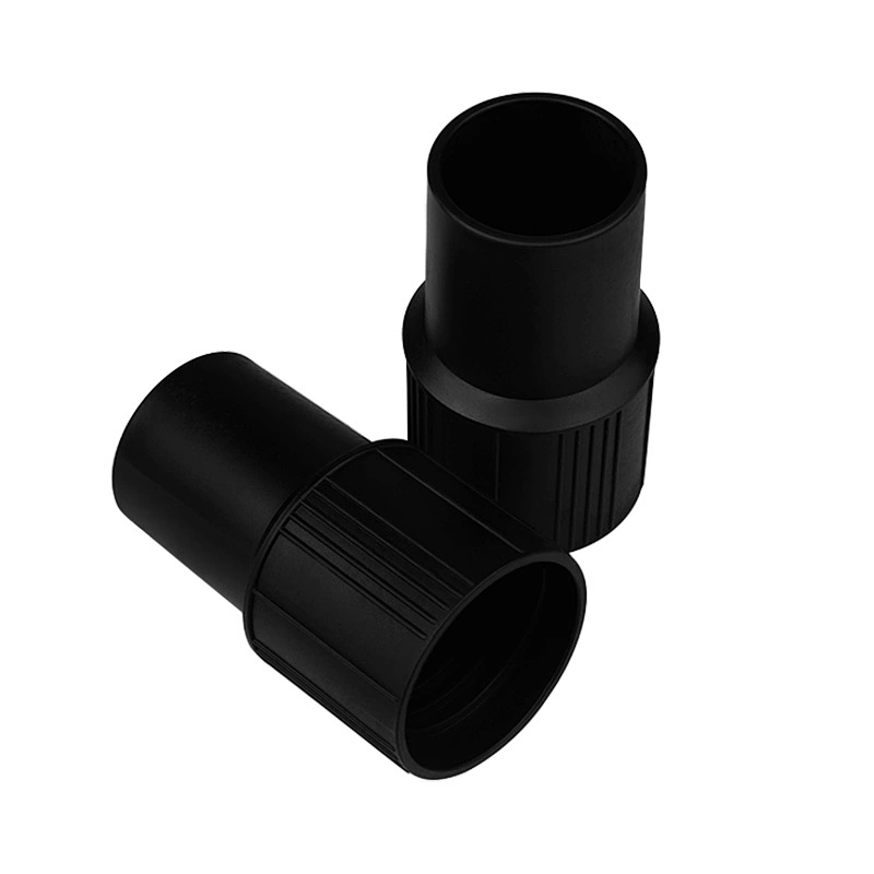 black vacuum cleaner outer diameter 42mm PP plastic connector for industrial vacuum cleaner parts