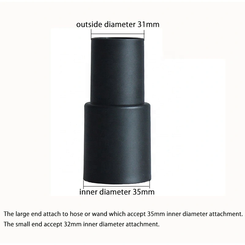 35mm to 32mm Vacuum Hose Adapter Fittings 1-3/8'' to 1-1/4'' Hose Reducer Vacuum Conversion Unit