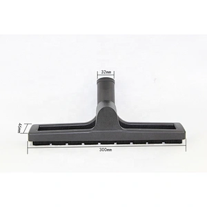 Inner Diameter 32mm PP Plastic Floor Brush With Wheels Of Vacuum Cleaner Parts Floor Cleaning Tools