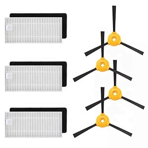 ecovacs deebot vacuum cleaner side brush and hepa filter fit for DN79S DN79 DN621 DN620