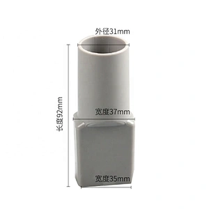 White Vacuum Cleaner Hose Connectors