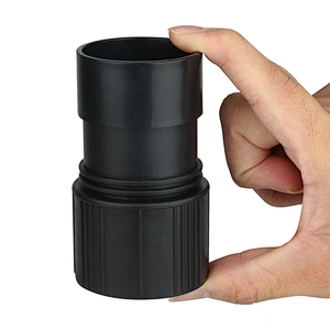 vacuum cleaner inner large diameter 40mm ABS plastic flexible connector/adaptor for parts industrial vacuum cleaner