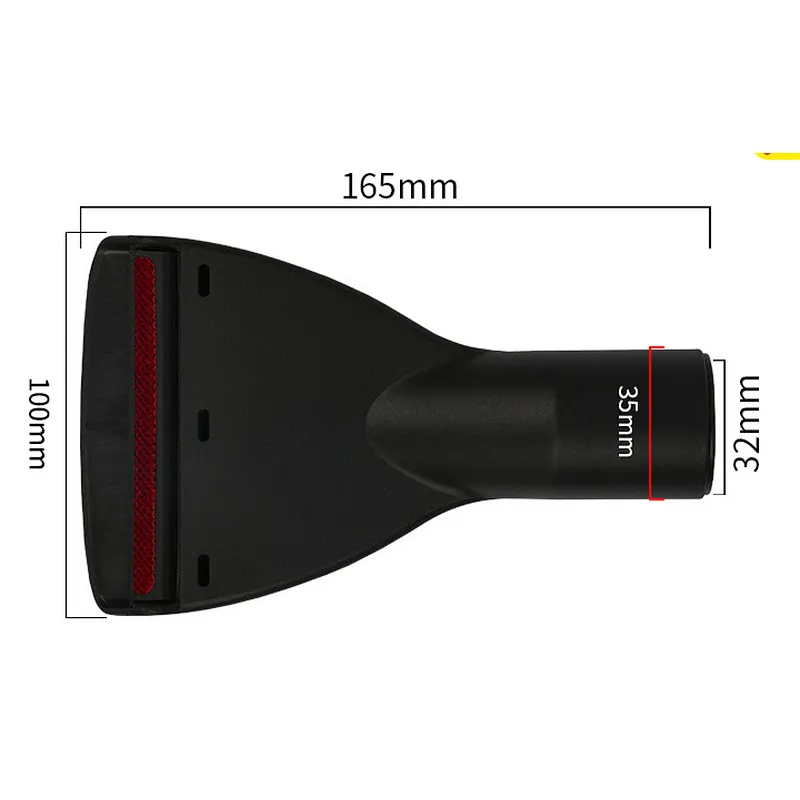 Midea Haier Universal Vacuum Cleaner 32/35mm ABS Plastic Flat Mouth Brush Suction Head Nozzle