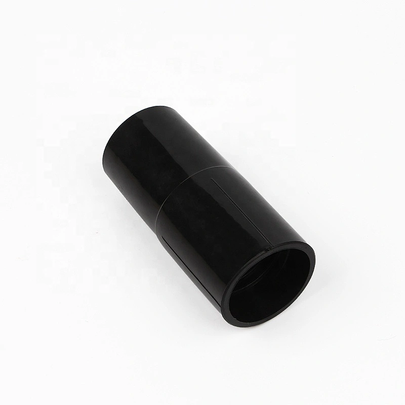 Black Vacuum Cleaner Outer Diameter 38mm ABS Plastic Connector for All Household Industrial Hoses