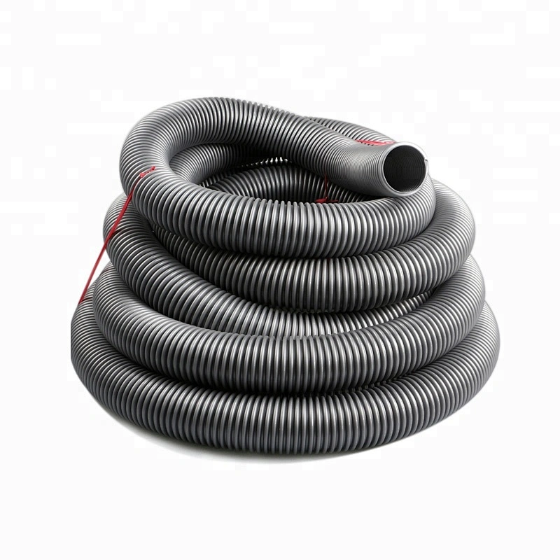 Outer 34 Diameter Washed Flexible EVA Vacuum Cleaner Plastic Threaded Hose Tube
