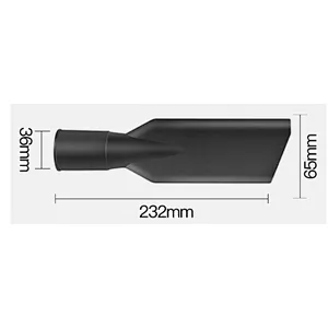Universal Vacuum Cleaner 36mm Inner Diameter Crevice Tool Nozzle Flat Wand
