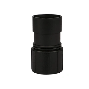black vacuum cleaner connector inner diameter 40mm ABS plastic connector for all flexible vacuum cleaner hose