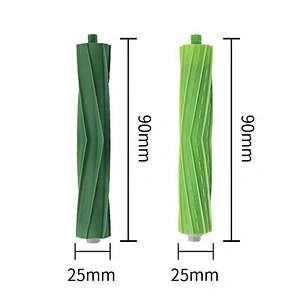 iRobots Roombas i7 i7+/i7 Plus E5 E6 E7 Robot Vacuum Cleaner Replacement Green Rubber Main Brush