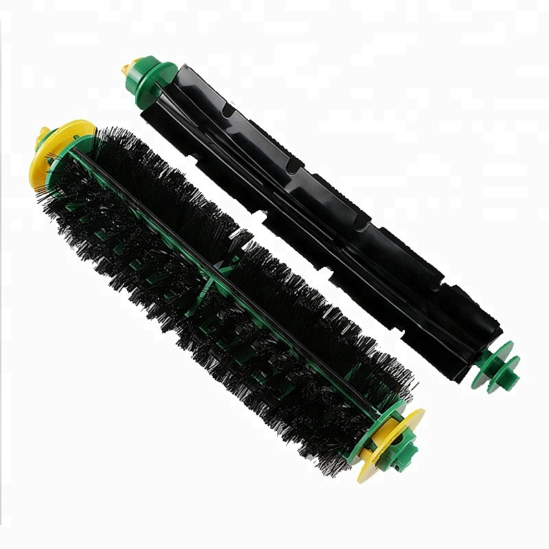 Replacement Spare Parts Cleaning Brush Bristle & Flexible Beater Brush for Robot Vacuum Cleaner