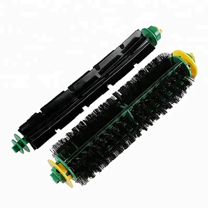 Replacement Spare Parts Cleaning Brush Bristle & Flexible Beater Brush for Robot Vacuum Cleaner