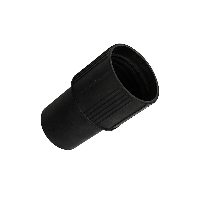 black vacuum cleaner outer diameter 42mm PP plastic connector for industrial vacuum cleaner parts