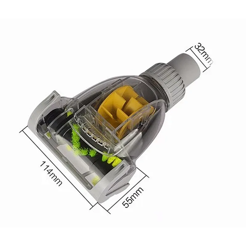 Inner Diameter 32mm Vacuum Cleaner Parts  Remove Mites Dust Brush For RO1336 RO2033 etc