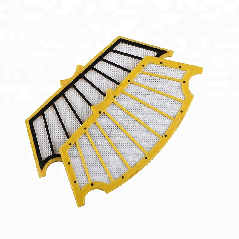 Robot Vacuum Cleaner Filter Yellow HEPA Air Filter Screen For Industrial With Good Quality