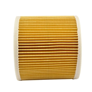 KA Series Vacuum Cleaner Parts Wet/dry  Yellow Hepa Filter 122*115*82mm