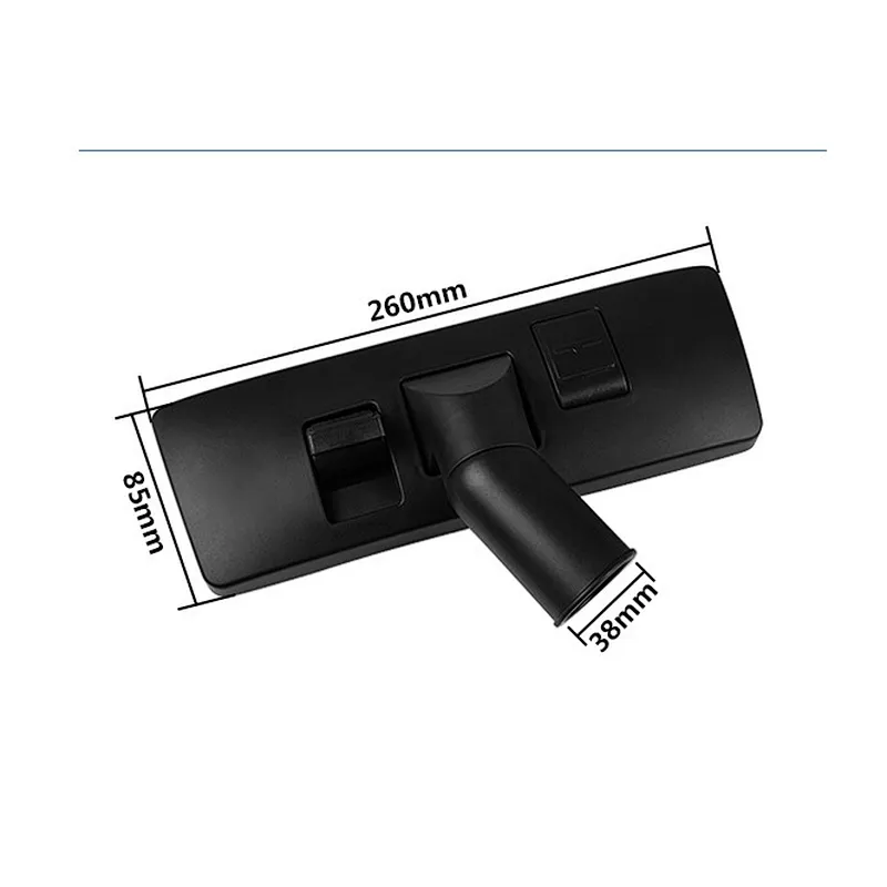 Industrial Vacuum Cleaner Accessories Cleaning Tool ABS Plastic Dusting Floor Brush  38mm Inner Diameter