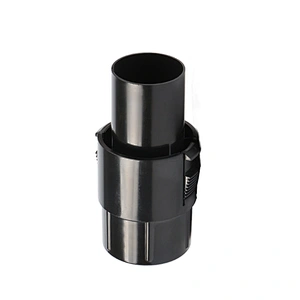 black vacuum cleaner connector inner diameter 40mm outer diameter 35mm ABS plastic connector for vacuum cleaner hose