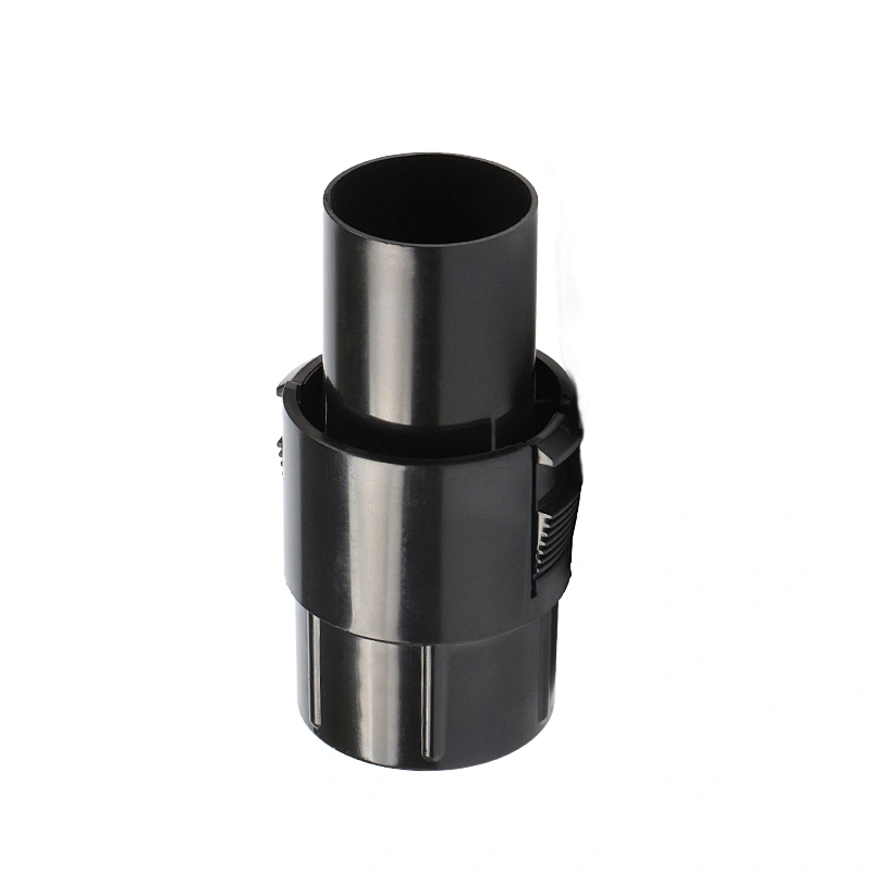 black vacuum cleaner connector inner diameter 40mm outer diameter 35mm ABS plastic connector for vacuum cleaner hose