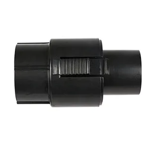 Good Quality PP Plastic  Black Vacuum Cleaner Hose Connectors For Plugging  In the Vacuum Host Interface