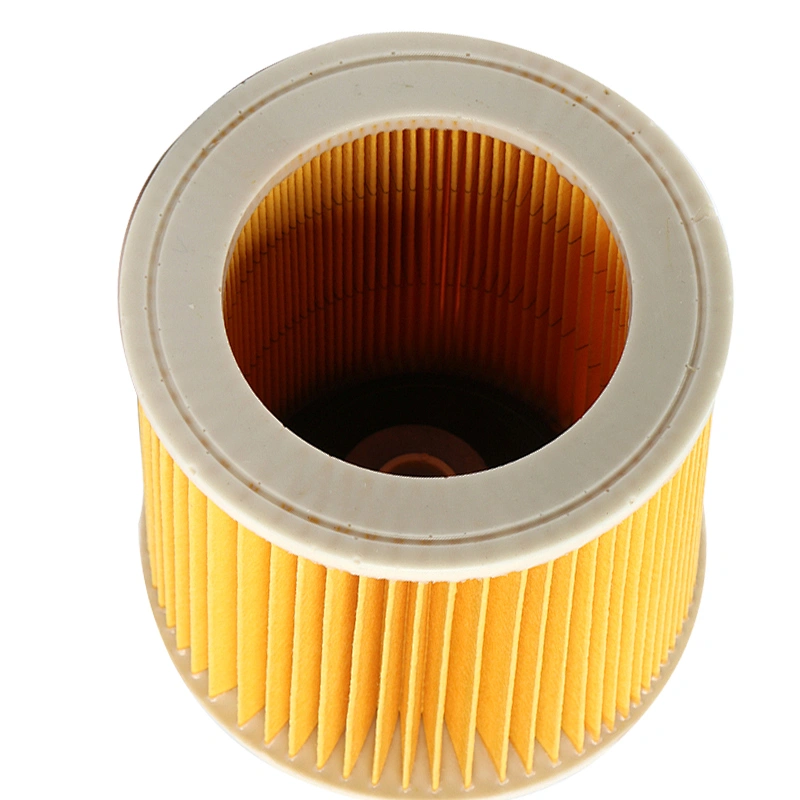 KA Series Vacuum Cleaner Parts Wet/dry  Yellow Hepa Filter 122*115*82mm