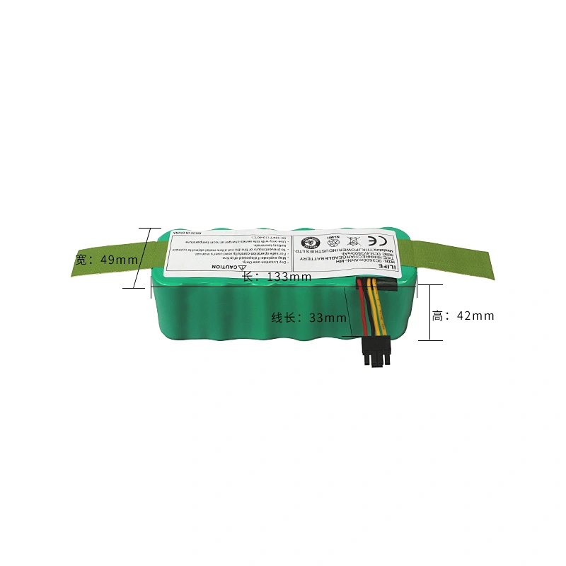 Rechargeable 14.4v 3500mAh Ni MH battery pack for smart Robot Vacuum Cleaner CR120 X500 KK8
