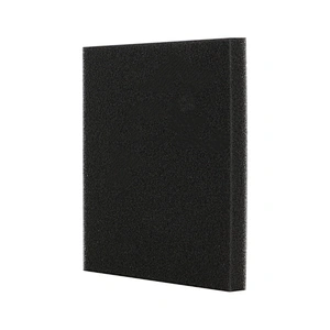 Size 110MM*110MM*10MM Square Black Washable For Recycling Flexible Vacuum Cleaner Filter Cotton