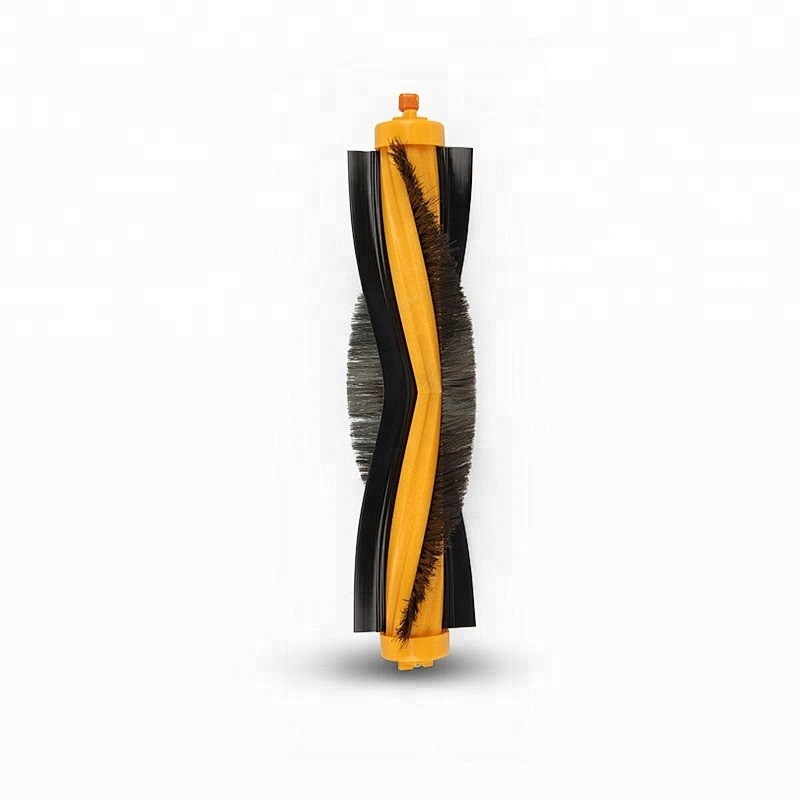 Household Flexible Yellow Plastic Flexible Bristle Brush For Robot Vacuum Cleaner Part