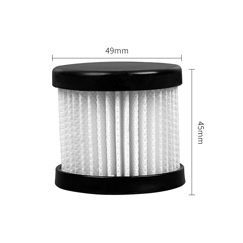 49mm*45mm high efficiency collect dust hepa filter of vacuum cleaner and vacuum cleaner parts suitable for D-602