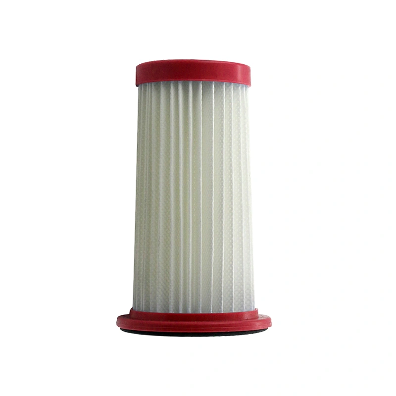 FC 82 Series Vacuum Cleaner Parts High Efficient Round White Air Hepa Filter 55*129mm