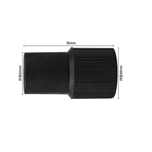 Inner Diameter 48mm Outer Diameter 42mm PP Plastic Connector Good Quality For Industrial Vacuum Cleaner Parts