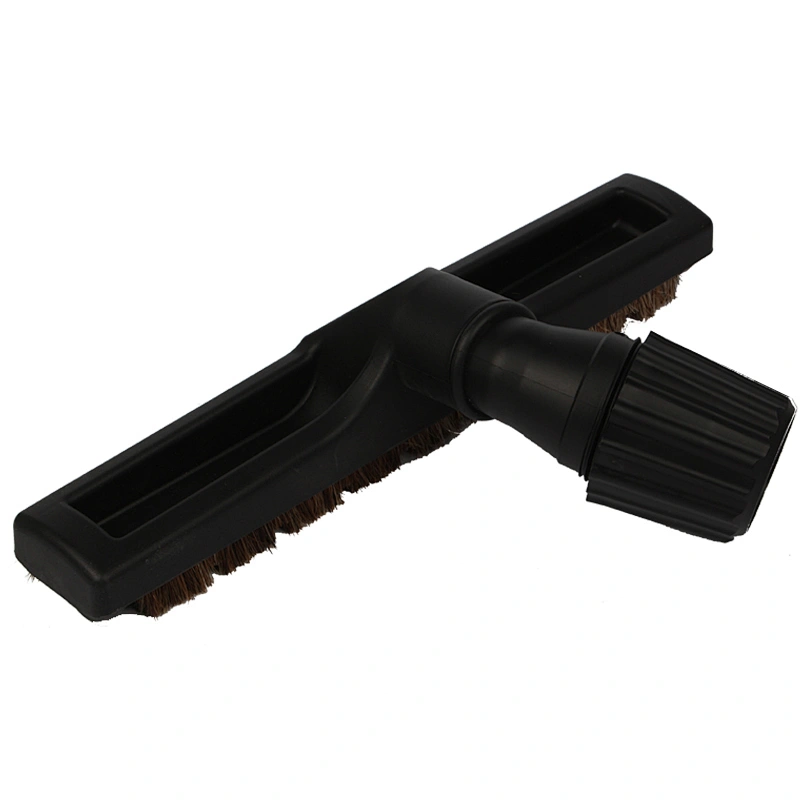 Vacuum cleaner parts horse hair floor cleaning brush with wheels