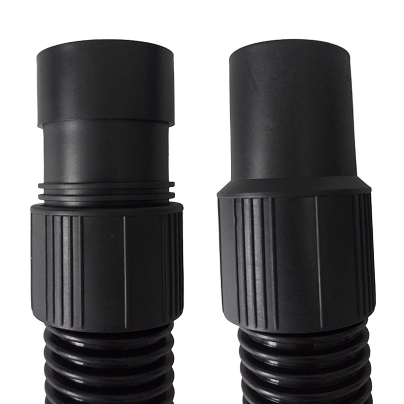 Inner Diameter 50mm Black High Temperature Flexible EVA Hose + hose adapter connector Of Vacuum Cleaner BF502 AS30 CB60 CB70