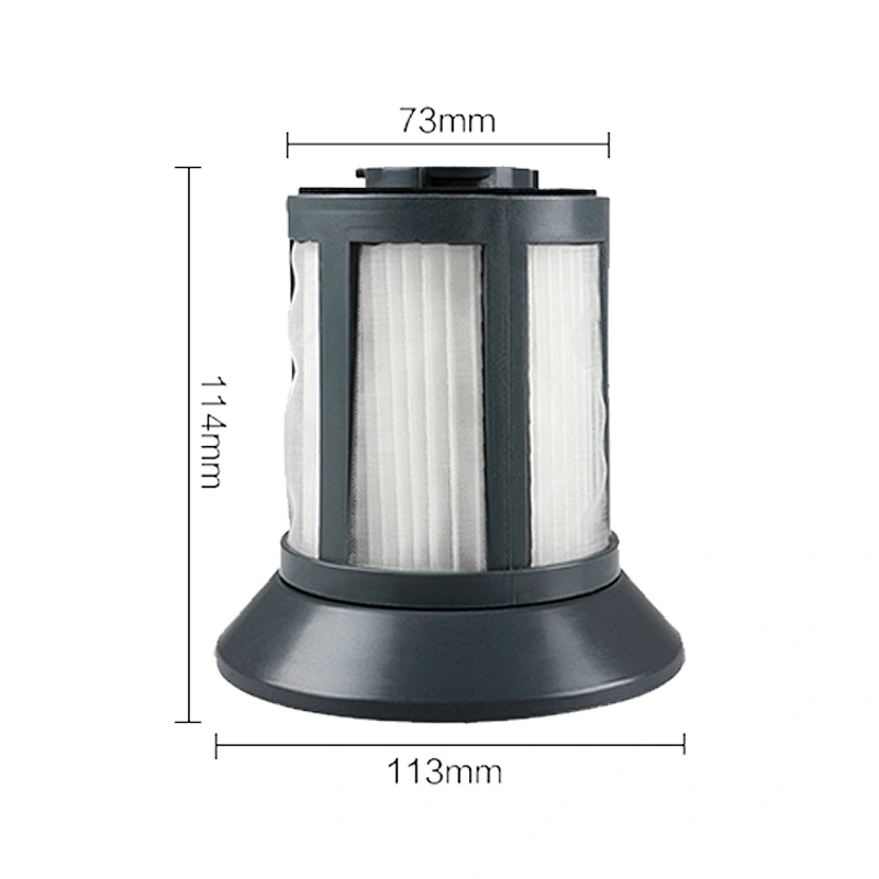 113*114*73mm  high efficient double filtration hepa air filters for mini vacuum cleaner VC14F1-FV VC14K1-FG