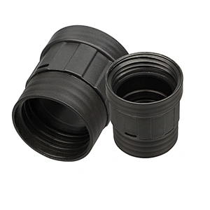 black vacuum cleaner ABS plastic hose tube connector