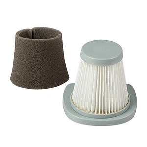 vacuum cleaner parts 93*85*49mm round white hepa filter to filter dust air high efficient ZL601R