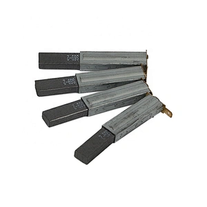 75*10*6mm Industrial Vacuum Cleaner Parts Silver Gray Carbon Motor Brush