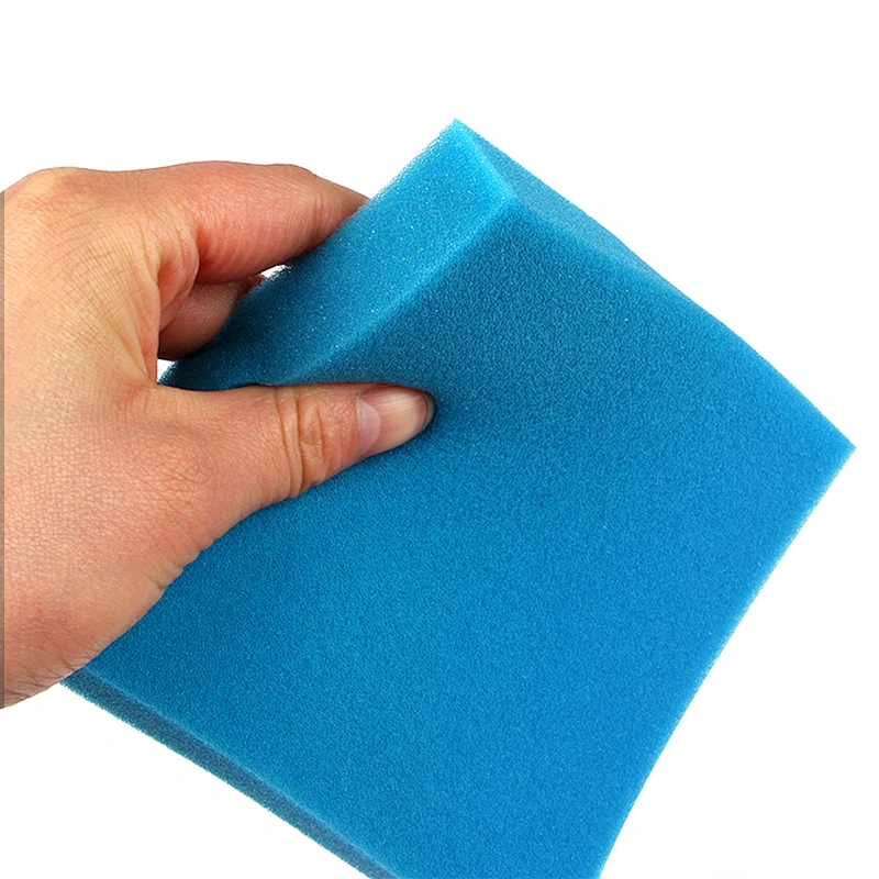 Replaceable Size120*120*120mm Blue Sponge Square FC58 series Vacuum Cleaner Filter