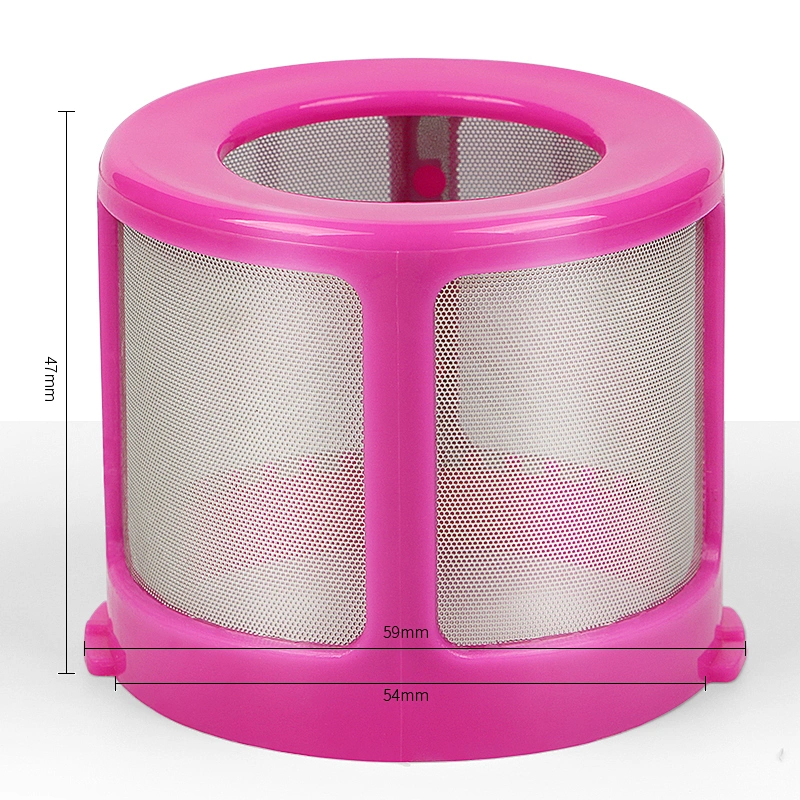 1 pcs american47*54*59mm pink hepa filter element cover for vacuum cleaner accessories and parts of filter hepa elements