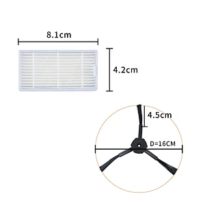 vacuum robot cleaner parts kit for ILIFE V5, V5s, V5s Pro ,V3s, V3s Pro use