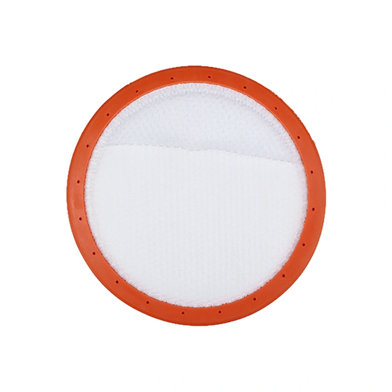 home appliance 110 mm 128mm orange and white vacuum cleaner filter cotton replacement for C3